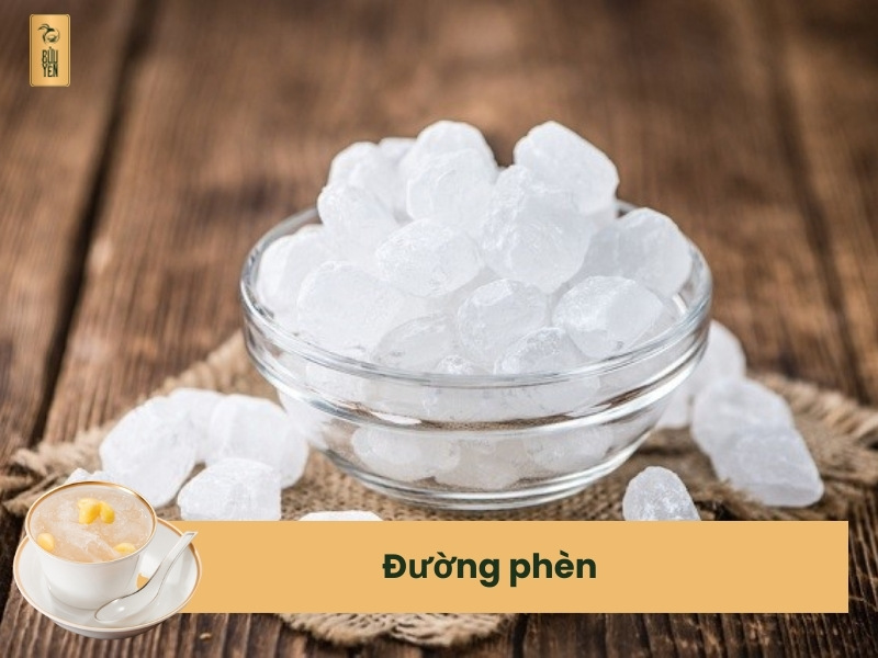 Đường phèn chưng yến