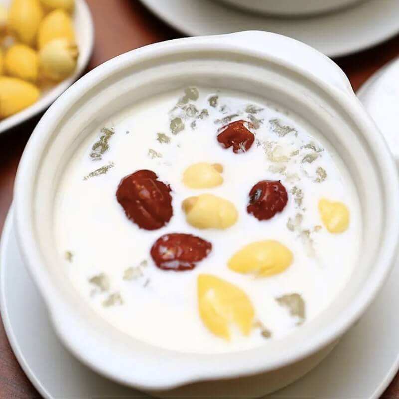 Yến sào hầm sữa tươi