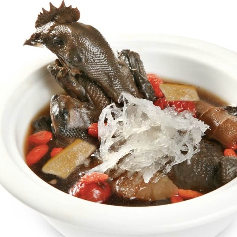 Yến chưng gà ác