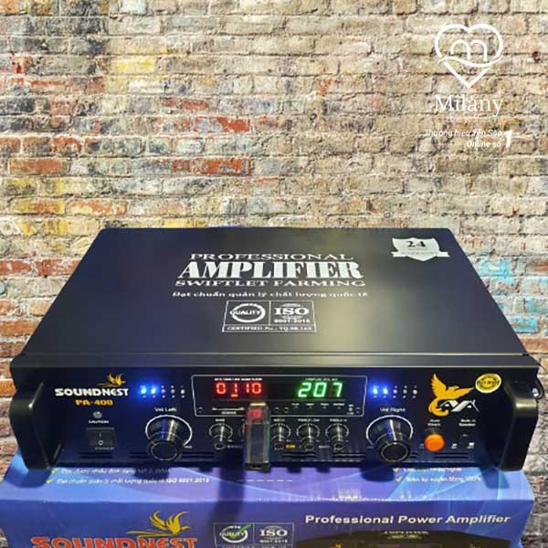 Thiết bị âm thanh sử dụng trong nhà yến