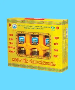 [Hộp 6 Lọ] Nước Yến sào Sanvinest Khánh Hòa lọ 70ml