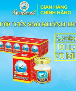 Nước Yến sào Sanvinest 70ml - Combo 10 lọ