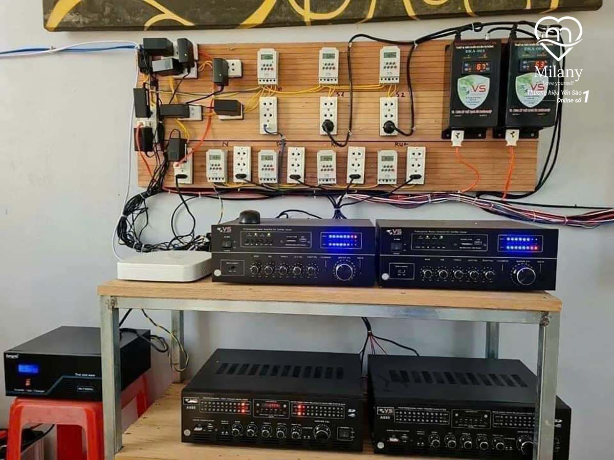 Thiết bị nhà yến - Tổng hợp và lưu ý khi mua sắm cho nhà yến