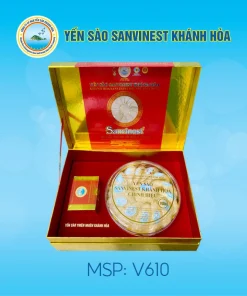 Tổ yến sào Sanvinest tinh chế nguyên chất. Hộp 100g - V610