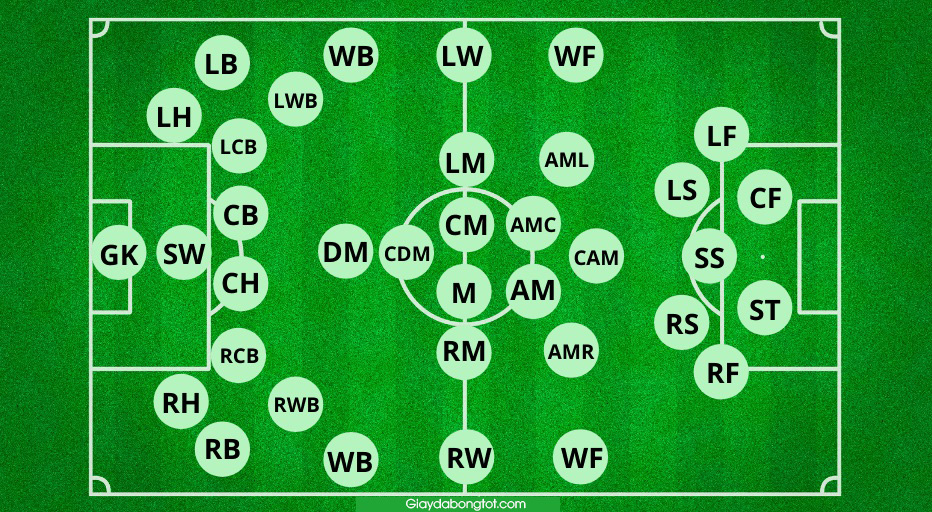 Các Vị Trí Trong Bóng Đá: Giải Mã Vai Trò Chiến Thuật Trên Sân