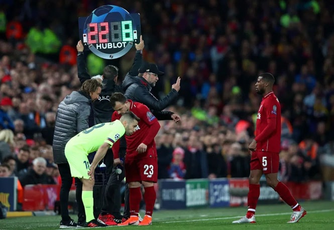 Áp dụng luật thay 5 người tại nhiều giải châu Âu