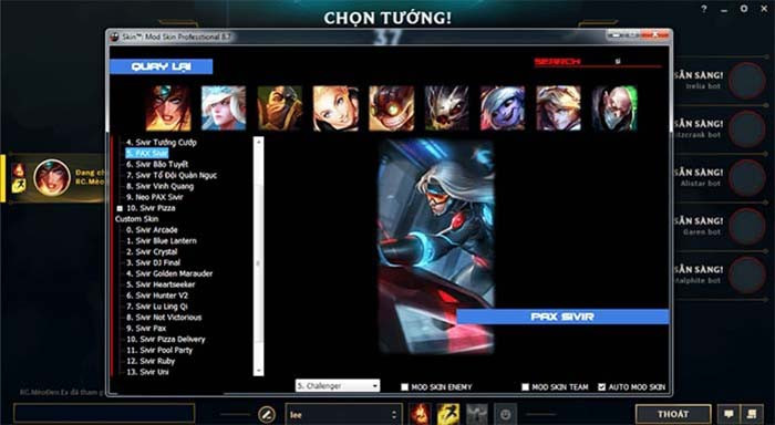 Mod Skin LOL Là Gì? Cách Mod Skin Không Bị Khoá Acc