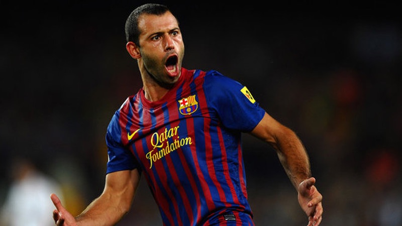 Javier Mascherano trong màu áo Barcelona
