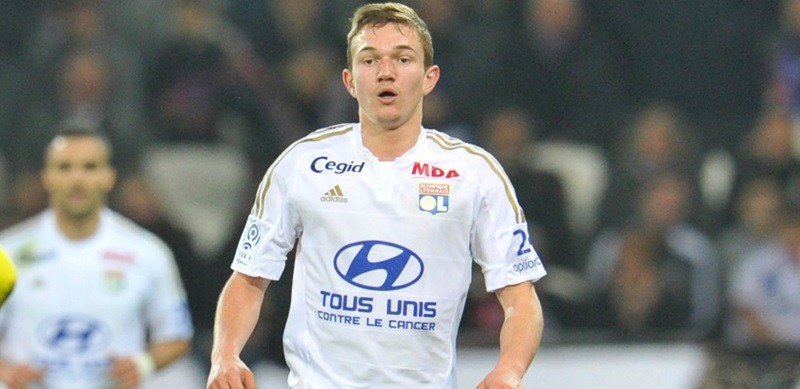 Gaëtan Perrin trong màu áo câu lạc bộ Auxerre