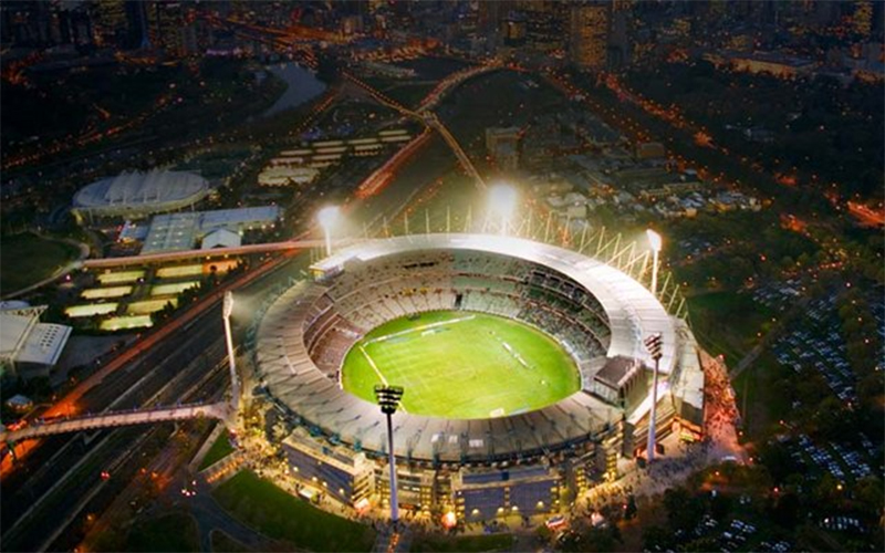 Toàn cảnh sân vận động Optus tại Australia