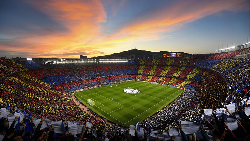 Sân vận động Camp Nou - biểu tượng của FC Barcelona