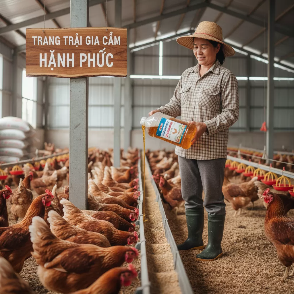 Cách bổ sung vitamin nhóm B cho đàn gà hiệu quả và tiết kiệm