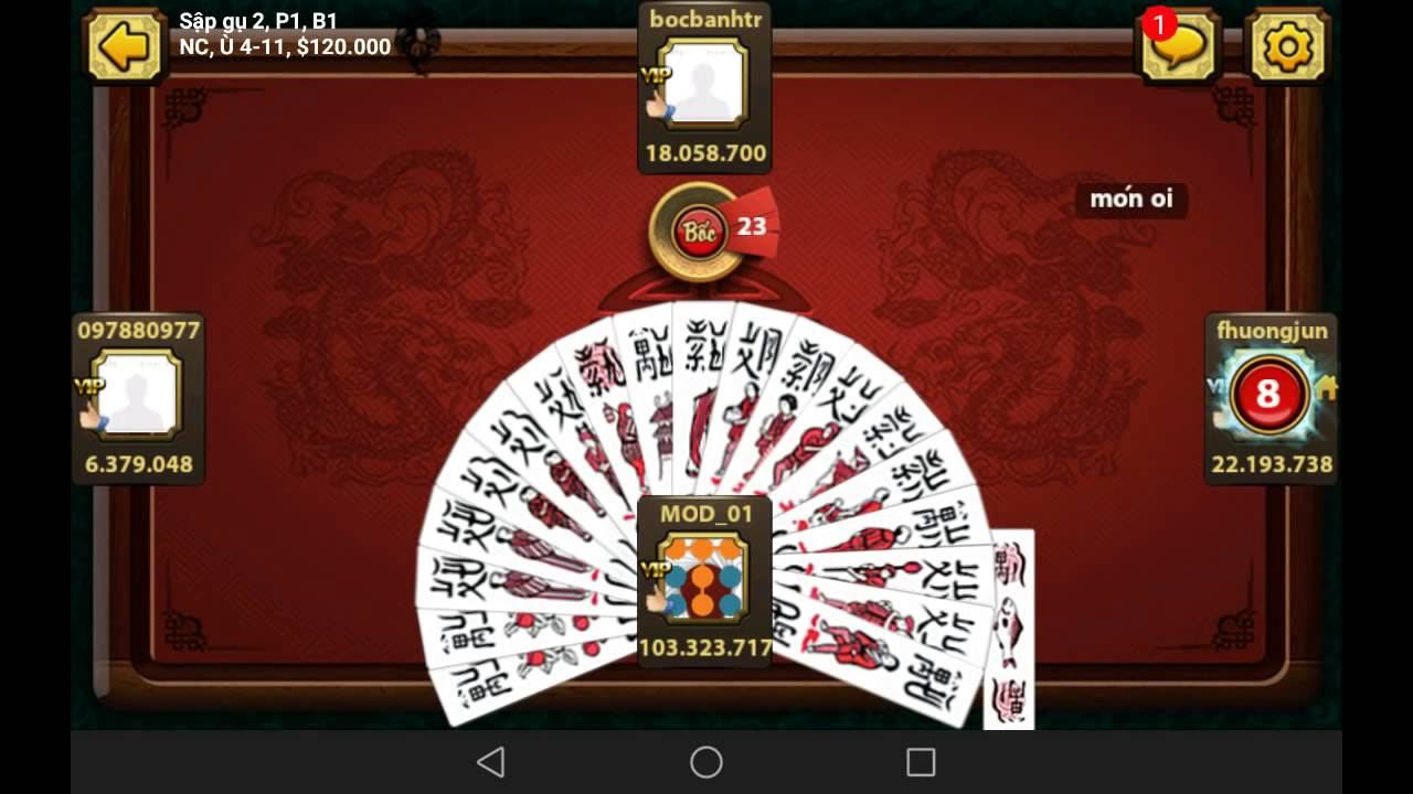 Hướng dẫn chơi đánh chắn tổ tôm online trên điện thoại - YouTube