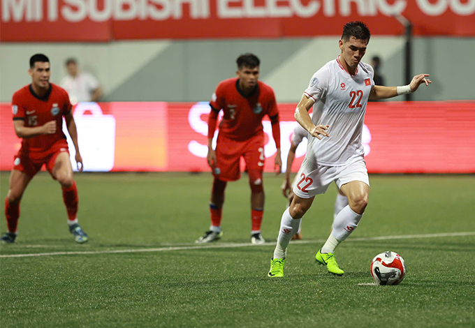 Bất ngờ về tỷ lệ kiểm soát bóng của ĐT Việt Nam trước Singapore - Bongdaplus.vn